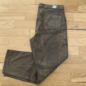 Hudson Jeans- Brown, Army green washed